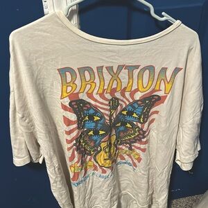 Vintage tshirt, cream color, short sleeve size XL